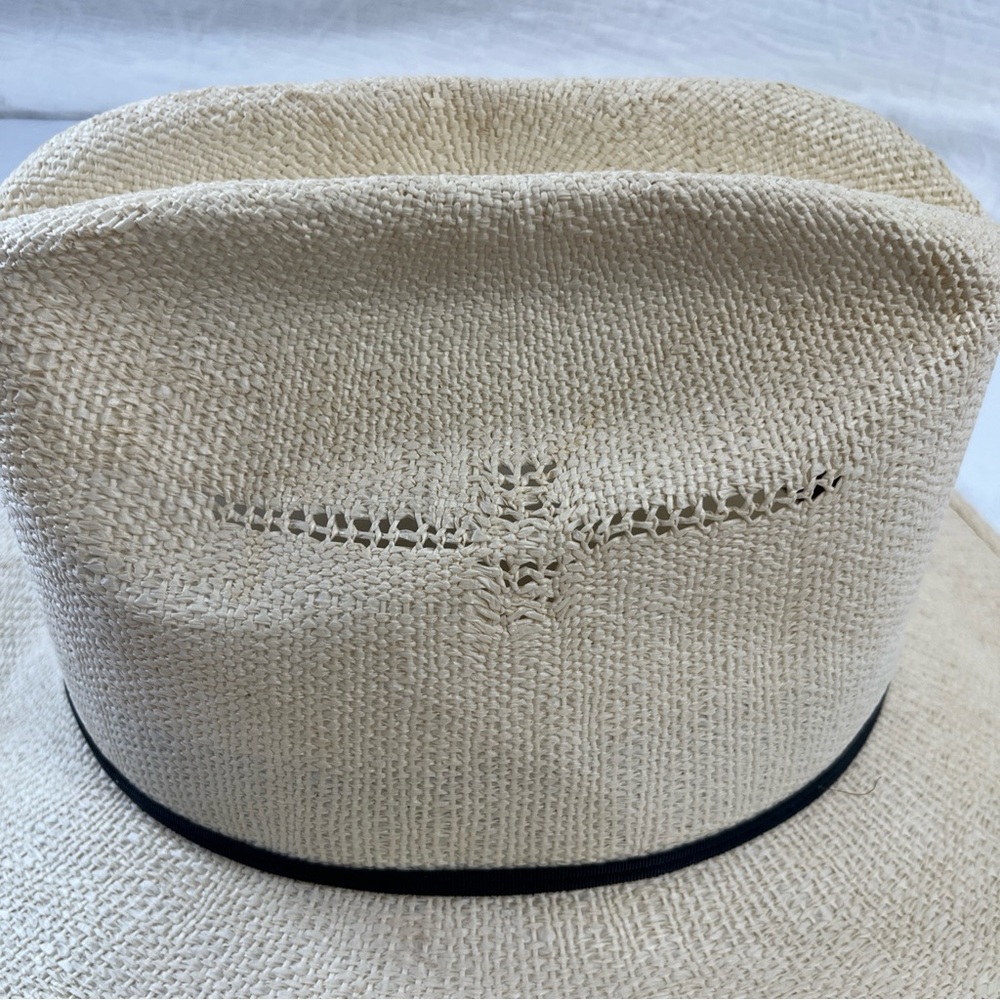Scott Colburn Saddlery Vintage Western Cowboy Hat Genuine Bangora Size 7 3/8 - Picture 9 of 16